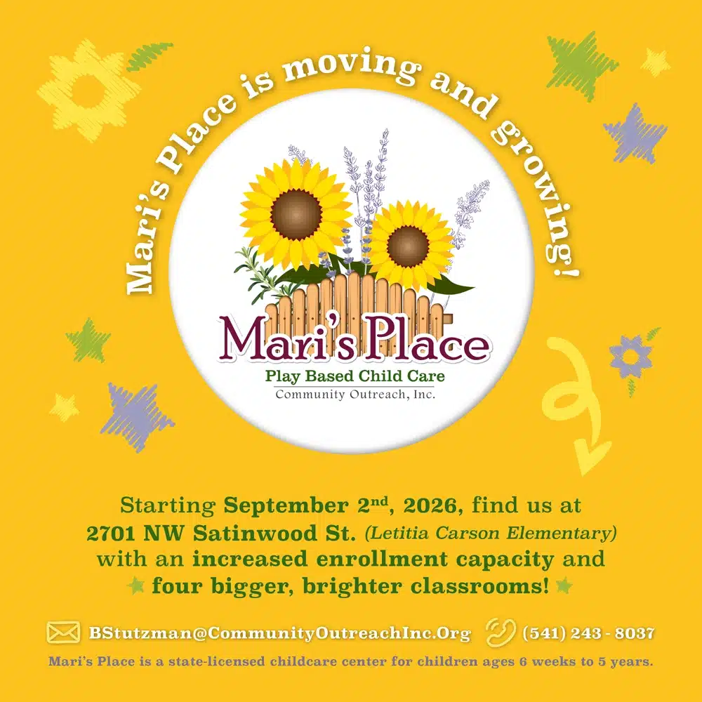 Mari's Place is Moving